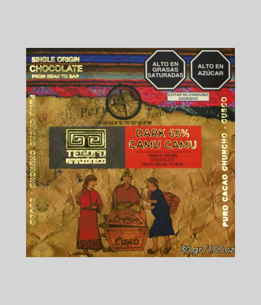 Chocolate Chuncho 65% Camu Camu 30g