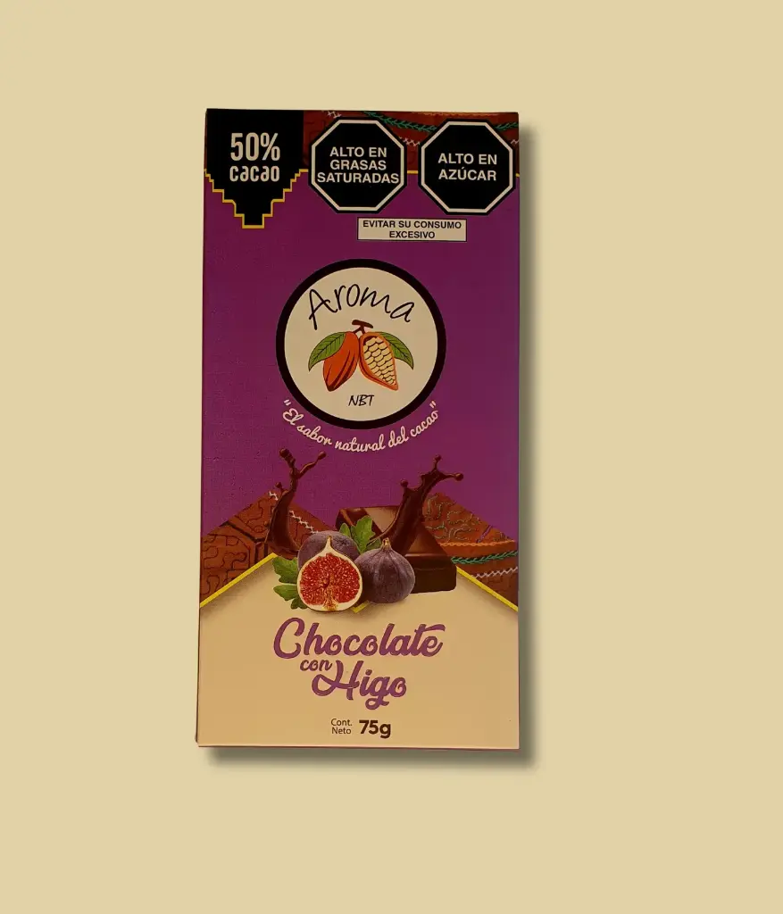 Chocolate Milk 50% Cacao con Higo 75g