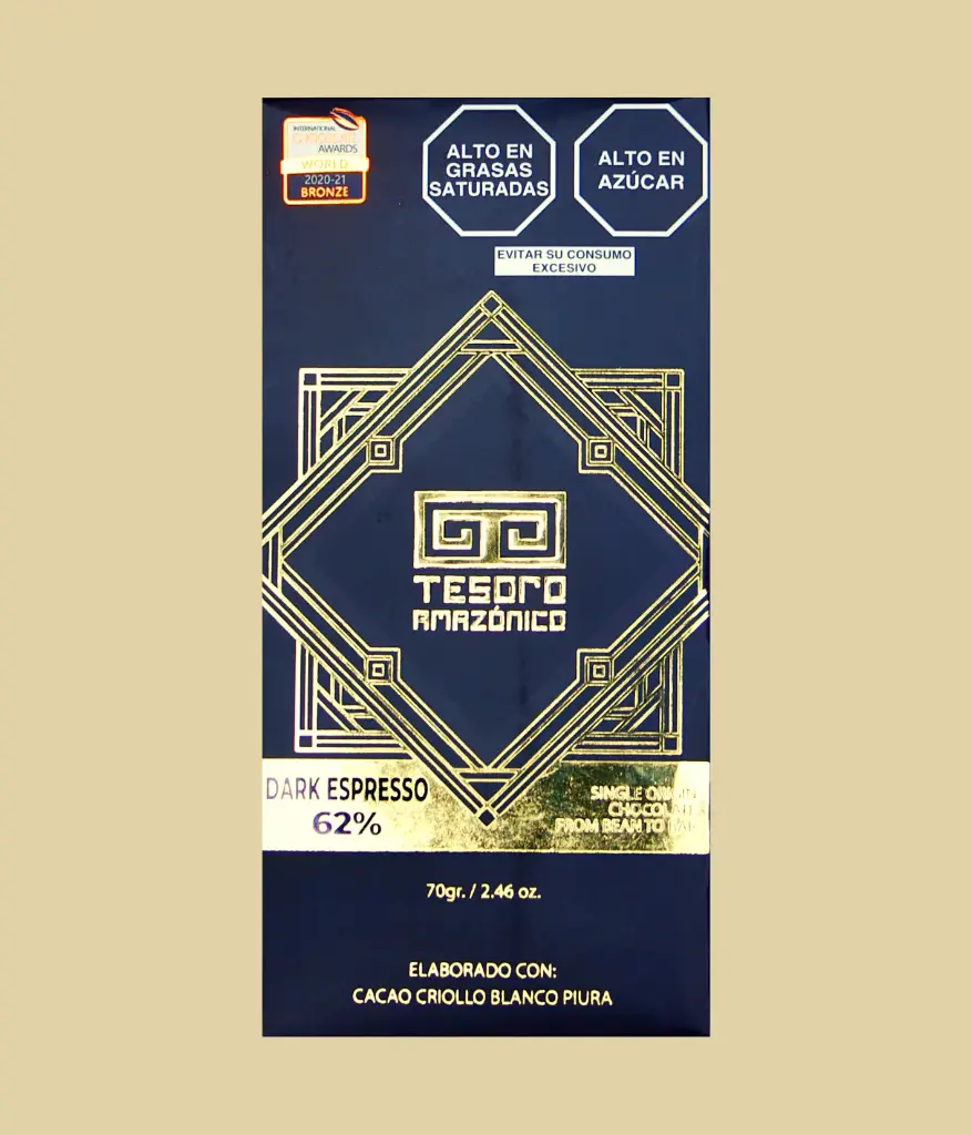 Piura Dark 62% Espresso 70G