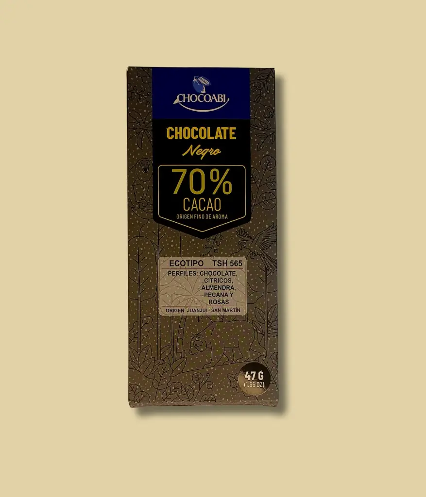 [ABISEO TSH] Chocolate Dark 70% Cacao TSH565 46g