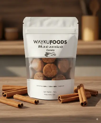 Snack Macambo Canela 50g