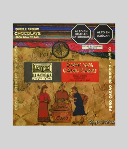 Chocolate Chuncho 65% Camu Camu 30g